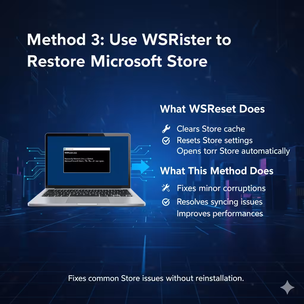 Steps to Restore and Reinstall Microsoft Store - 2026 18 Reinstall Microsoft Store7