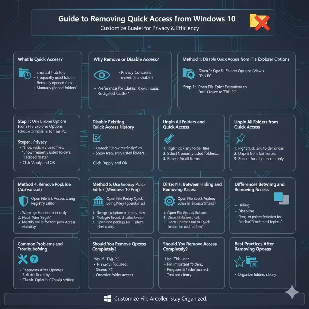 Removing Quick Access2