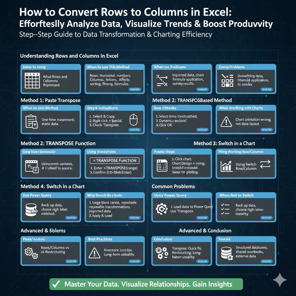 How to Convert Rows to Columns in Excel - 2026 5 How to Convert Rows2